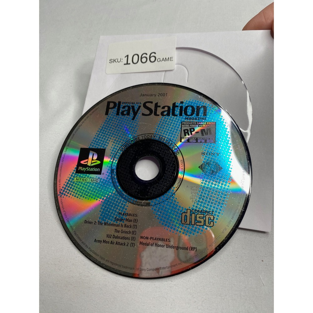 Official US PlayStation Magazine Demo Disc